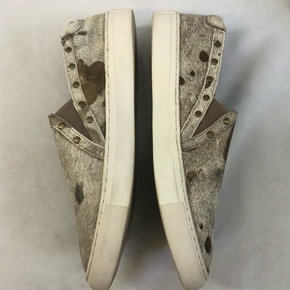 Corky’s size 8 pine top cowhide leather slip on sneakers - Picture 4 of 7